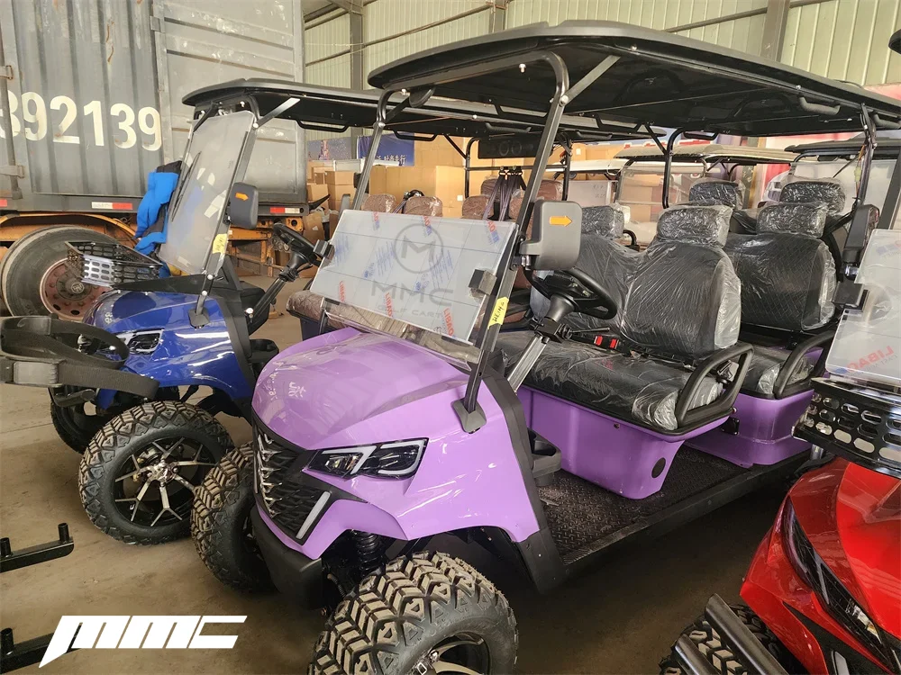 2024 New Model Luxury 4 Seats Off-Road Electric Golf Cart For Sale