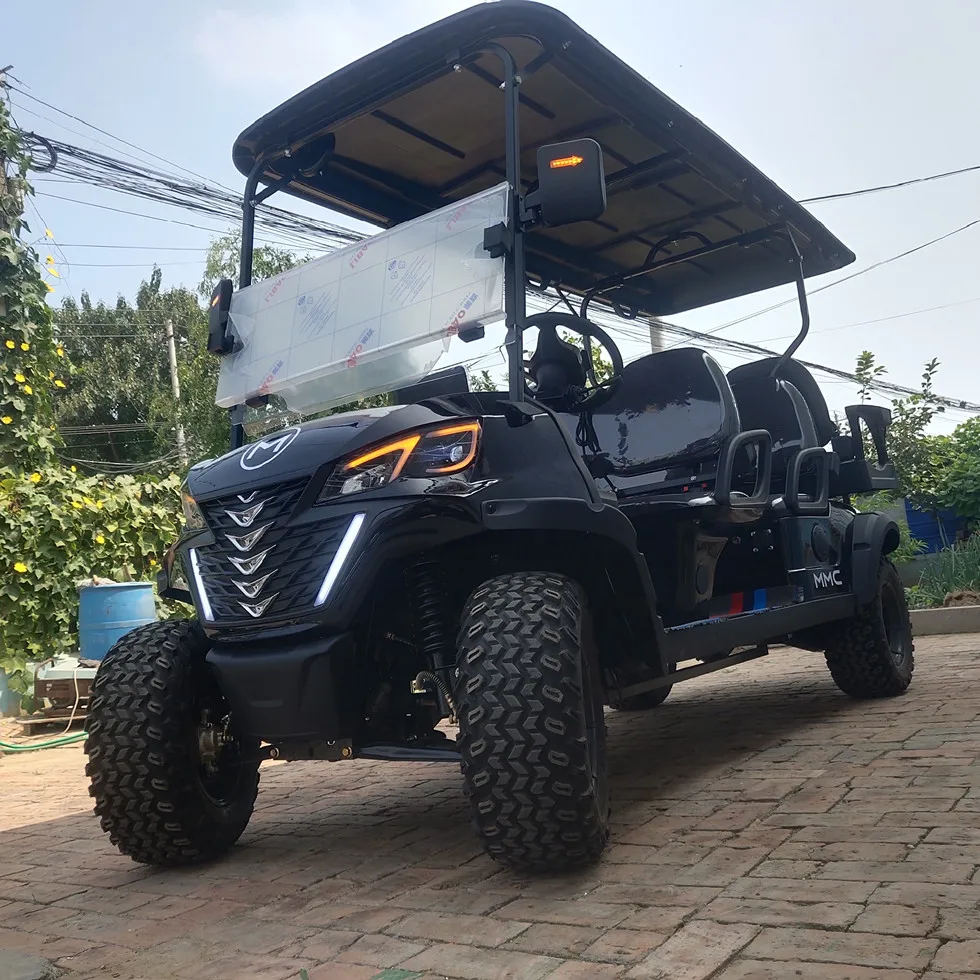 2024 New Model Luxury 4 Seats Off-Road Electric Golf Cart For Sale