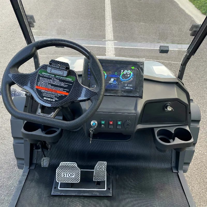 New Style 2025 Brand Design 2 Seat Sightseeing Bus Club Cart 48/72V   Electric Golf Buggy Hunting Cart with CE - Image 6