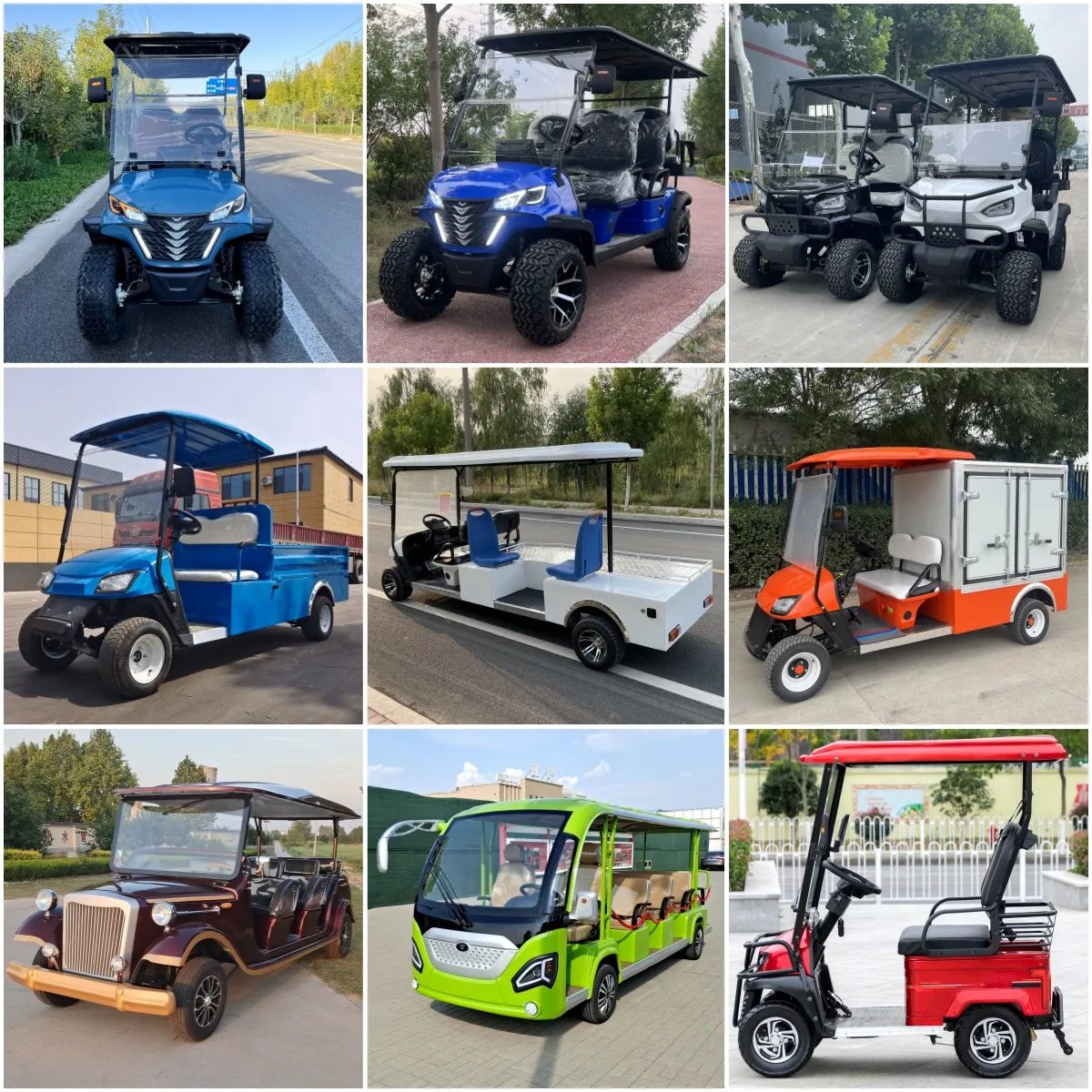 New Style 2025 Brand Design 2 Seat Sightseeing Bus Club Cart 48/72V Electric Golf Buggy Hunting Cart with CE New Style 2025 Brand Design 2 Seat Sightseeing Bus Club Cart 48/72V Electric Golf Buggy Hunting Cart with CE