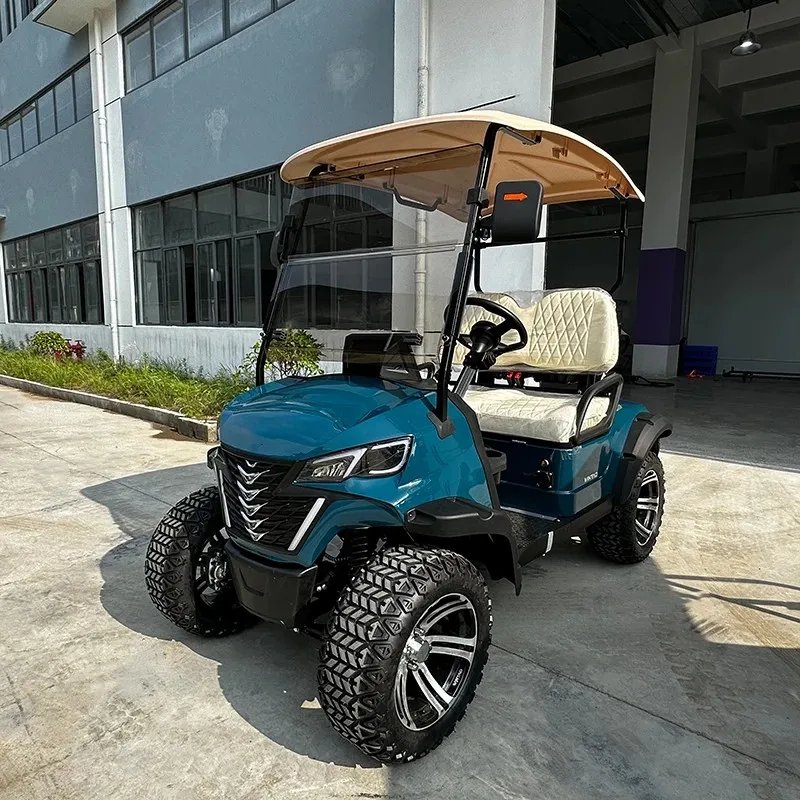 New Style 2025 Brand Design 2 Seat Sightseeing Bus Club Cart 48/72V   Electric Golf Buggy Hunting Cart with CE - Image 2