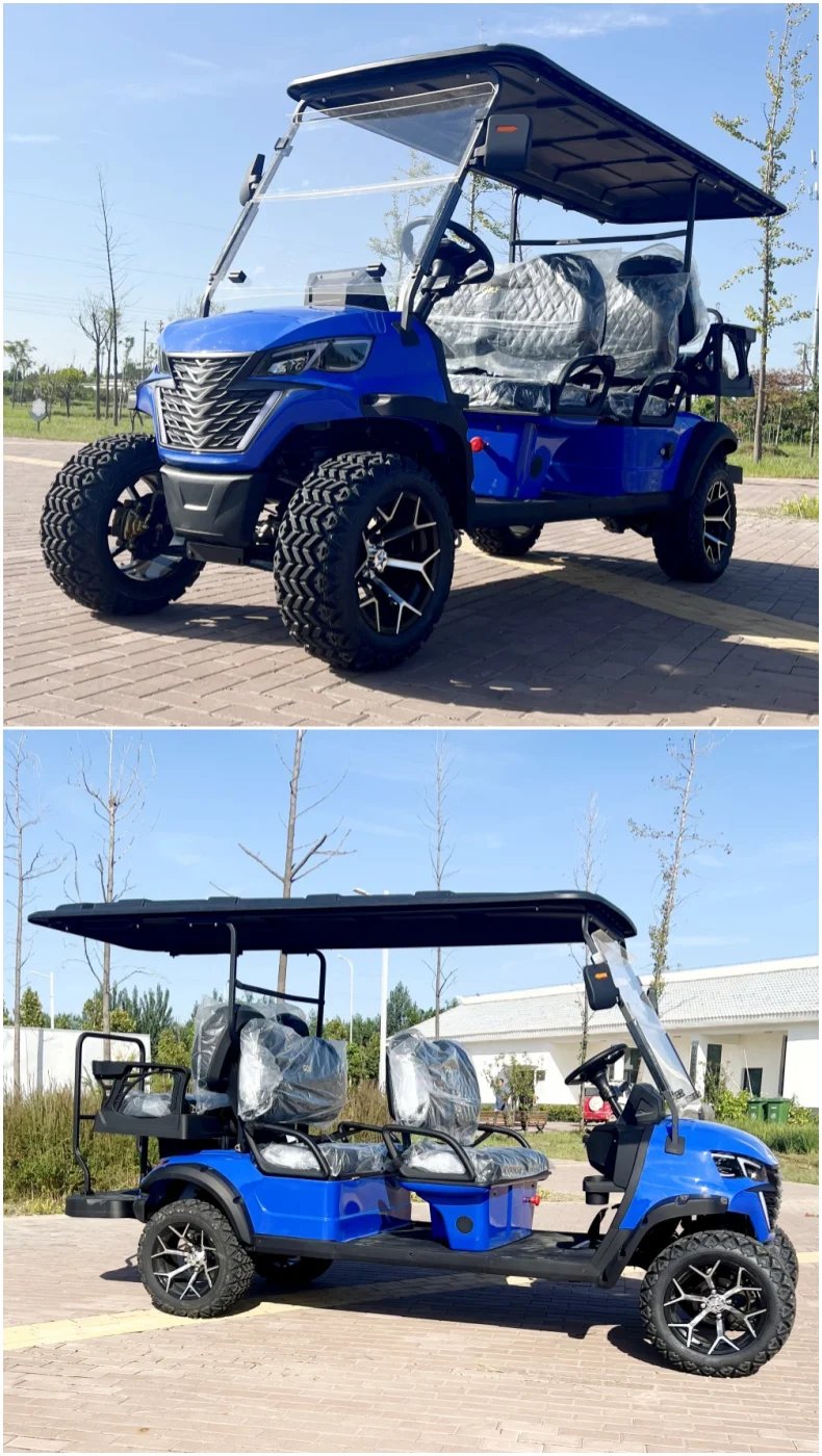 New Style 2025 Brand Design 2 Seat Sightseeing Bus Club Cart 48/72V Electric Golf Buggy Hunting Cart with CE New Style 2025 Brand Design 2 Seat Sightseeing Bus Club Cart 48/72V Electric Golf Buggy Hunting Cart with CE