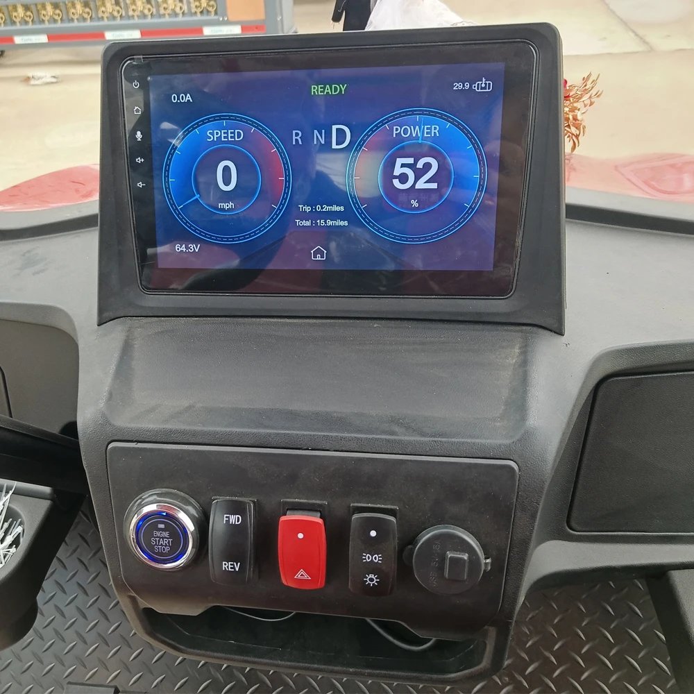 High Quality Cheap Off-road 4000W/5000W/7000W Club Utility Vehicle 48V/60/72V 2 4 6 8 Seater Electric Golf Buggy Golf Cart