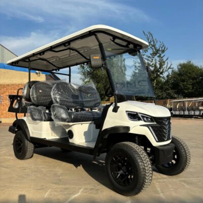 MMC CE Approved export electric golf cart Golf Course Club 2/4/6/8 seater off-road Solar power electric golf cart - Image 4