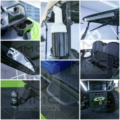 MMC CE Approved export electric golf cart Golf Course Club 2/4/6/8 seater off-road Solar power electric golf cart - Image 6
