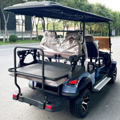 2025 New 5kw 4kw Shooting Club Car Off Road Gasoline Hunting Car 2 4 6 Seat Lithium Battery Electric Solar Golf Cart - Image 6