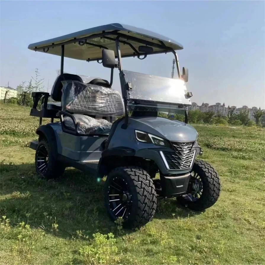 6 Seater Electric Golf Club Car with CE Certification and 48V Battery
