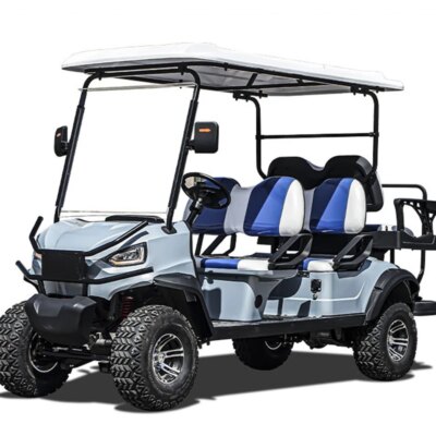 6 Seater Electric Golf Club Car with CE Certification and 48V Battery - Image 5