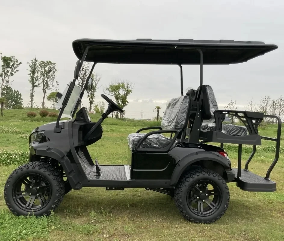 6 Seater Electric Golf Club Car with CE Certification and 48V Battery