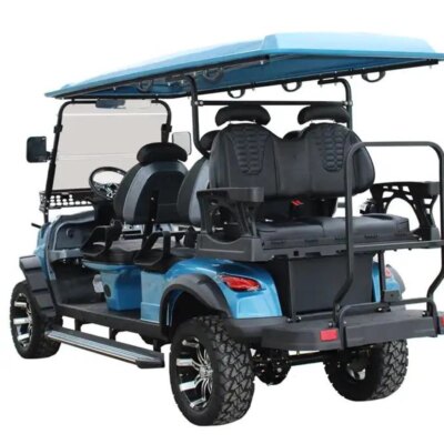 6 Seater Electric Golf Club Car with CE Certification and 48V Battery - Image 4