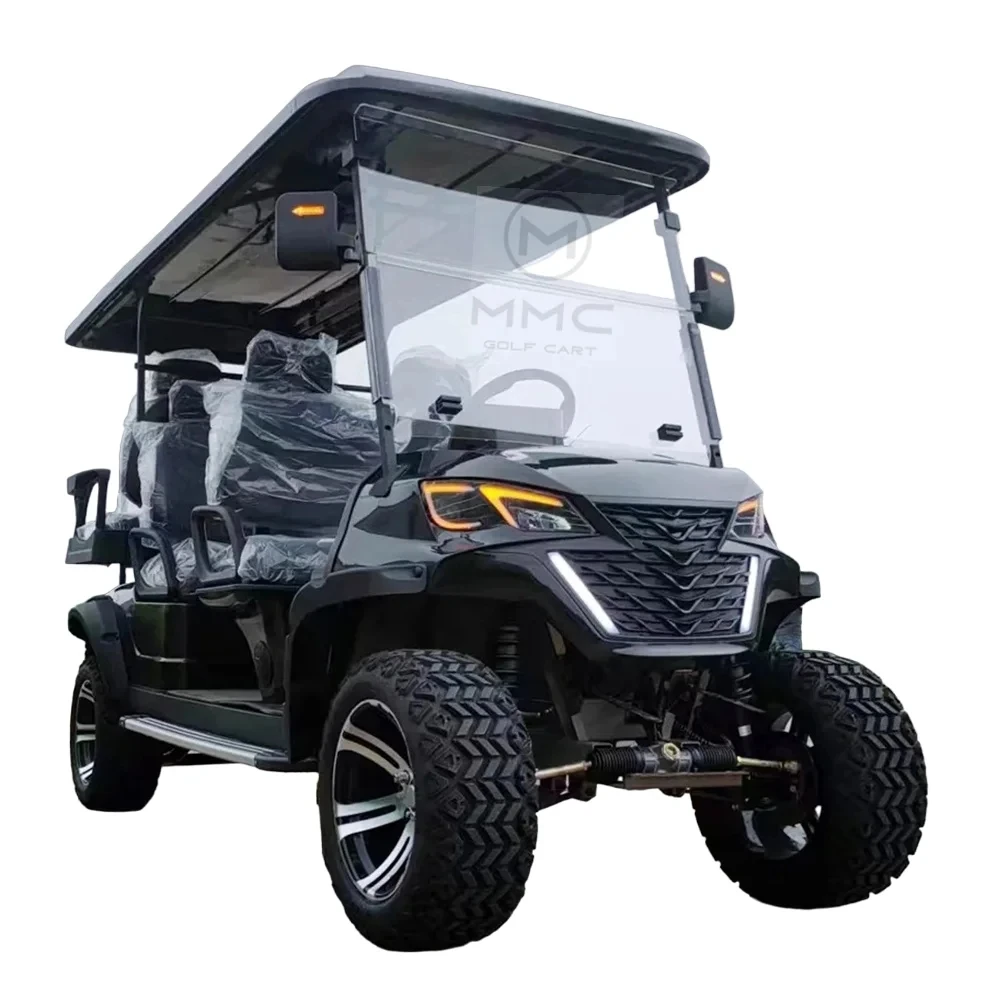 6 Seater Electric Golf Club Car with CE Certification and 48V Battery