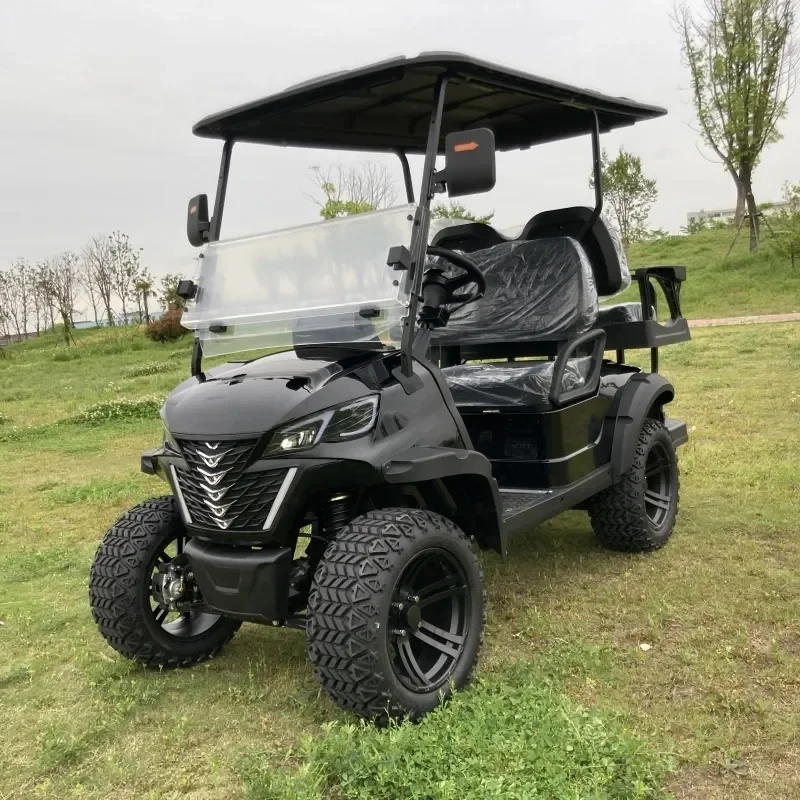 6 Seater Electric Golf Club Car with CE Certification and 48V Battery