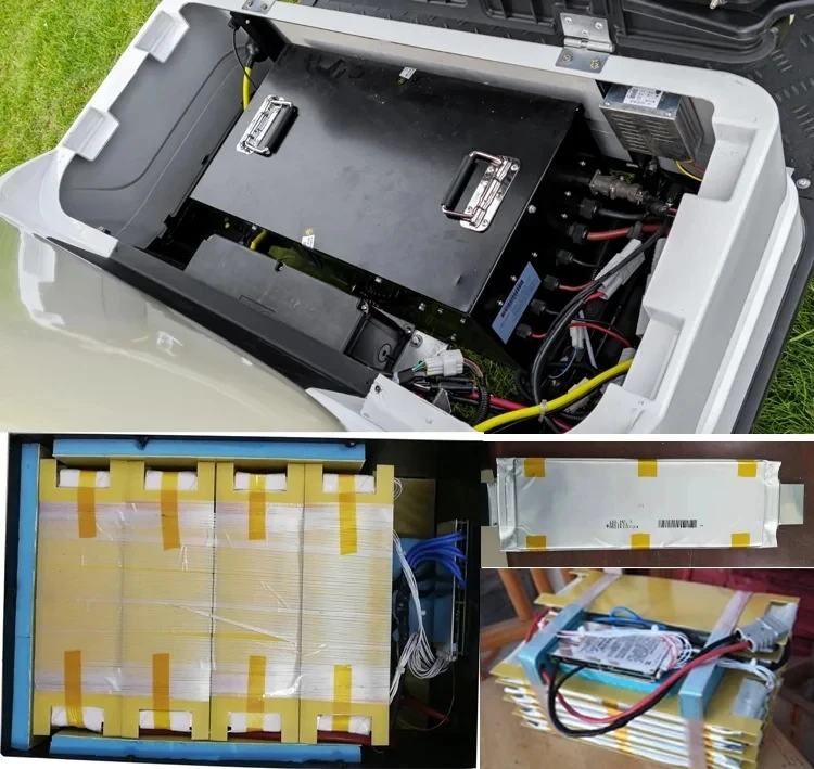 6 Seater Electric Golf Club Car with CE Certification and 48V Battery