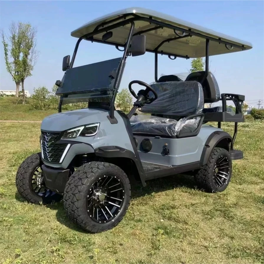 6 Seater Electric Golf Club Car with CE Certification and 48V Battery
