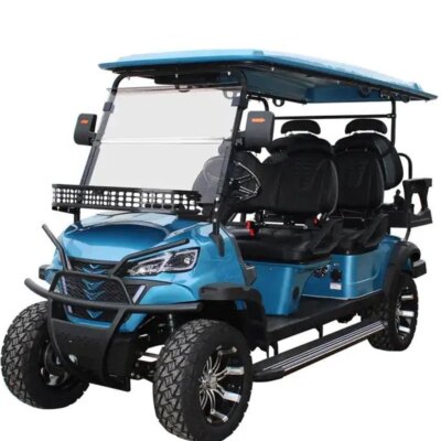 6 Seater Electric Golf Club Car with CE Certification and 48V Battery - Image 3