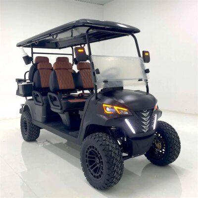6 Seater Electric Golf Club Car with CE Certification and 48V Battery - Image 6