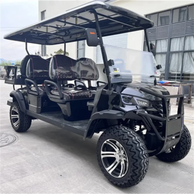 Street Legal Touring 60V 72V Lithium Electric Golf Cart 4 Seats Go Kart ATV UTV Adult Scooter Classic Gasoline Golf Cart - Image 2