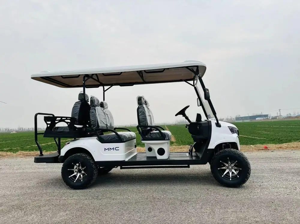4 Wheel Adult Golf Buggy Car Lithium Battery Powered Golf Cart Off Road Tire Street Legal 6 Passenger Electric Golf Cart 4 Wheel Adult Golf Buggy Car Lithium Battery Powered Golf Cart Off Road Tire Street Legal 6 Passenger Electric Golf Cart