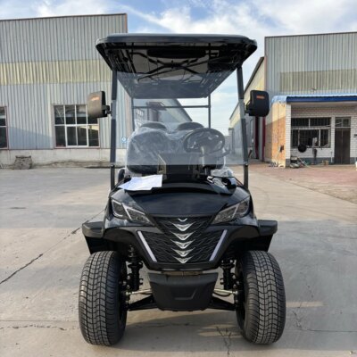 CE ISO Certified Modern Design Off Road Golf Car 4 Seater 4 Wheels Brake Electric Scooter Hunting Golf Cart - Image 6
