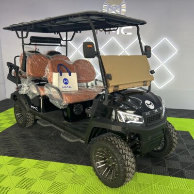 High Quality 4000W 48V Long Range Electric Golf Cart 14 Inch Tire Family 4 Wheel Electric Buggy Golf Cart - Image 5