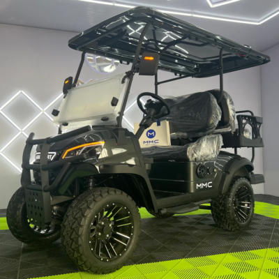 High Quality 4000W 48V Long Range Electric Golf Cart 14 Inch Tire Family 4 Wheel Electric Buggy Golf Cart - Image 3