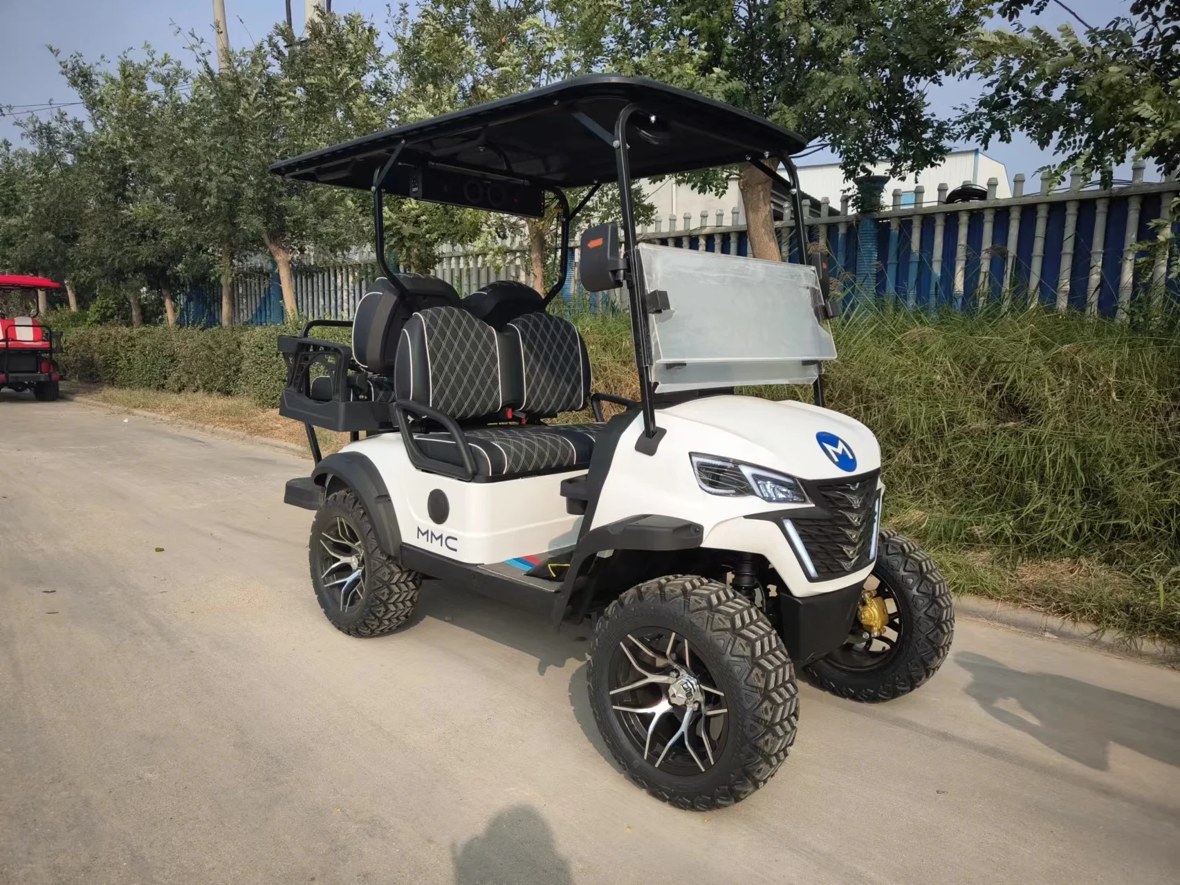 High Quality 4000W 48V Long Range Electric Golf Cart 14 Inch Tire Family 4 Wheel Electric Buggy Golf Cart
