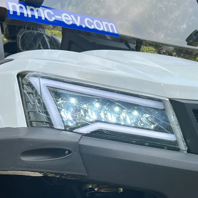 Best Selling 60V Electric Luxury Off-road Golf Cart Full Car LED Lights Four-wheeler Club 4+2 6 Seat Electric Golf Cart