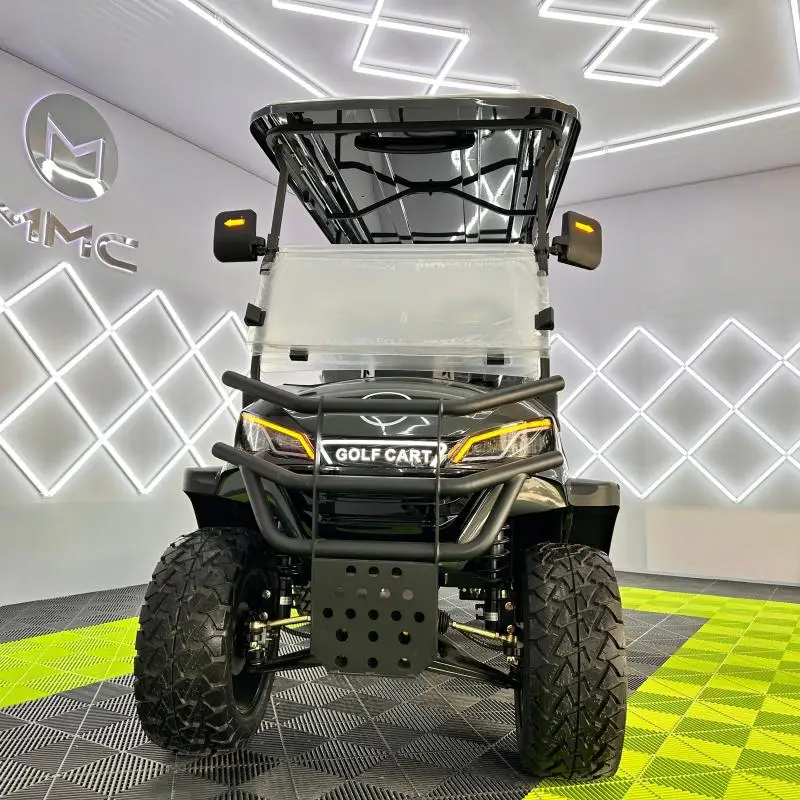 4 Wheel 72V Lithium Battery Golf Buggy 2 4 6 8 Seater Golf Club Car Home Use Electric Hunting Golf Cart