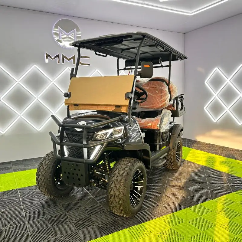 4 Wheel 72V Lithium Battery Golf Buggy 2 4 6 8 Seater Golf Club Car Home Use Electric Hunting Golf Cart