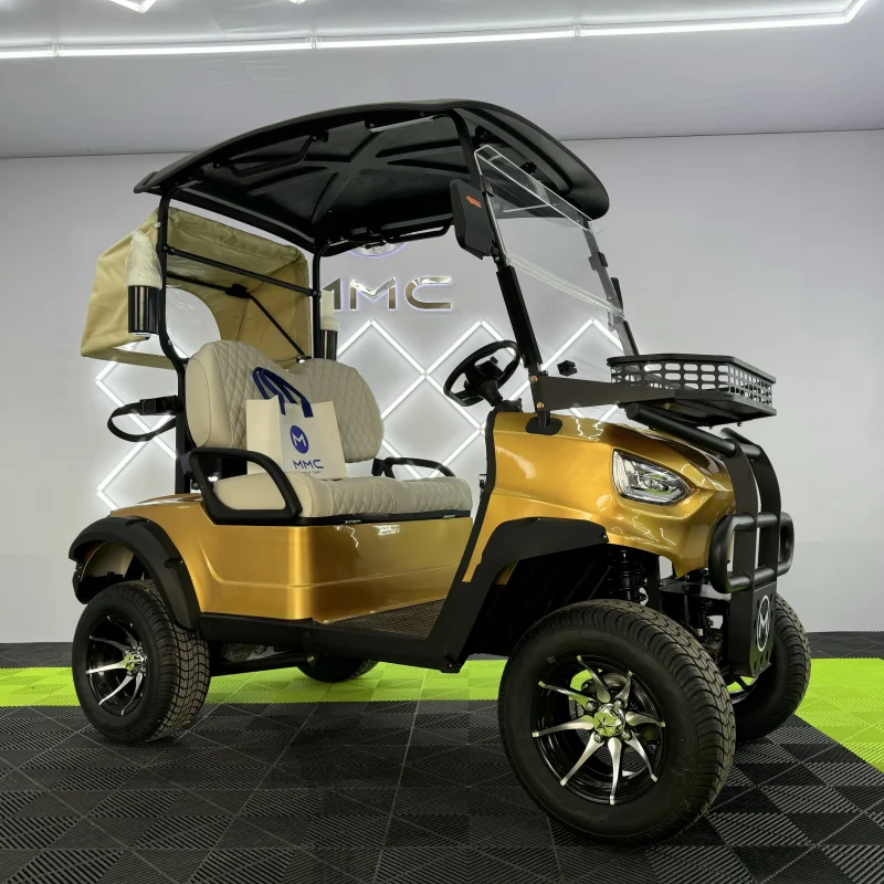 CE Approved Street Legal New High Quality Electric Golf Car Four Wheel Vehicle with 60V 72V Lithium Battery 2/4/6 Seat Golf Cart