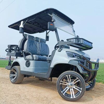 Stylish And Comfortable Buggy Club Car Electric Off-road Private Club 2+2 Seats Off Road Golf Carts For Adults - Image 5