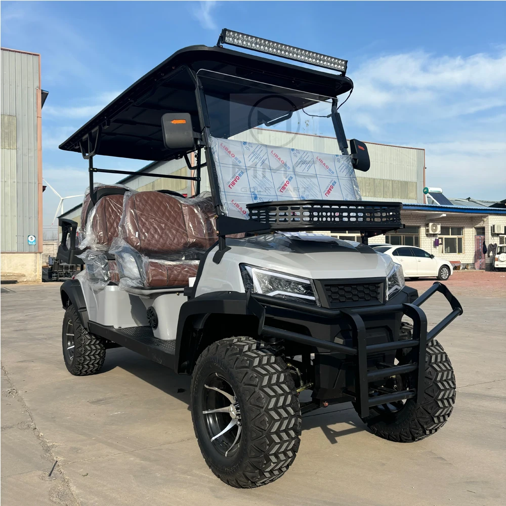 Electric Golf Cart 4 seats 4000W 5000W Scooter tourism classic gasoline cart Go Kart adult golf buggy
