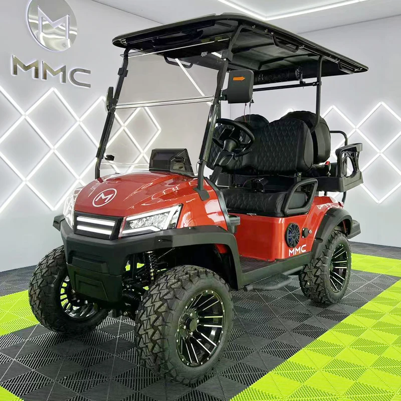 Electric Golf Cart 4 seats 4000W 5000W Scooter tourism classic gasoline cart Go Kart adult golf buggy