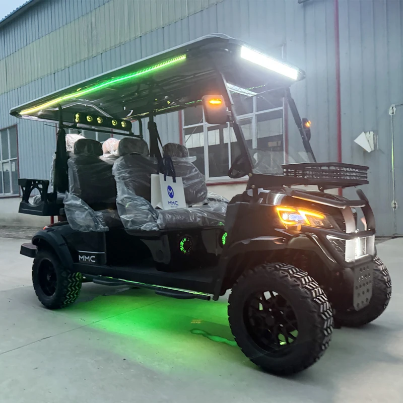 Electric Golf Cart 4 seats 4000W 5000W Scooter tourism classic gasoline cart Go Kart adult golf buggy