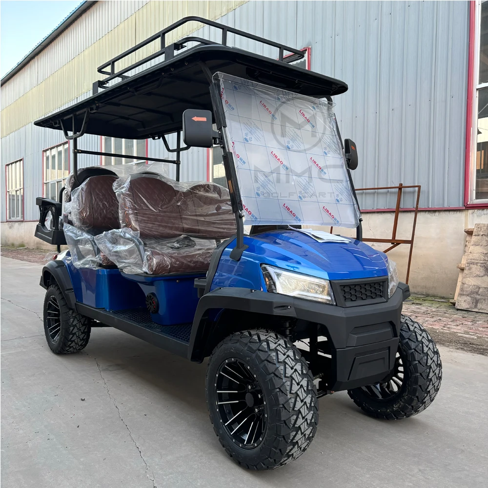 Electric Golf Cart 4 seats 4000W 5000W Scooter tourism classic gasoline cart Go Kart adult golf buggy