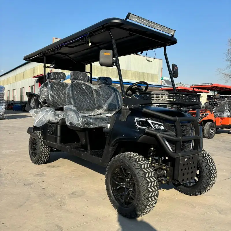 Electric Golf Cart 4 seats 4000W 5000W Scooter tourism classic gasoline cart Go Kart adult golf buggy