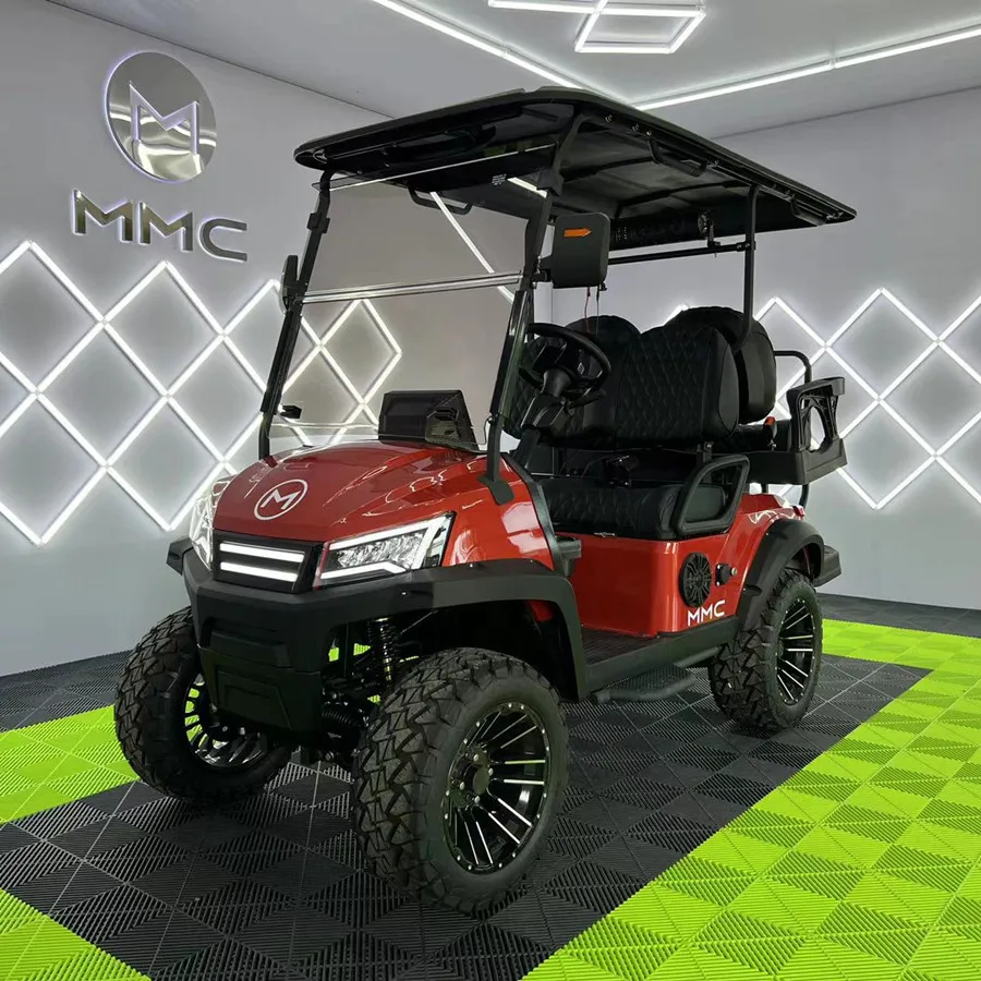 Chinese Suppliers Golf Buggy Cart Price Luxury Vehicle Street Legal Adult 2 +2Seater 72V Electric Golf Cart