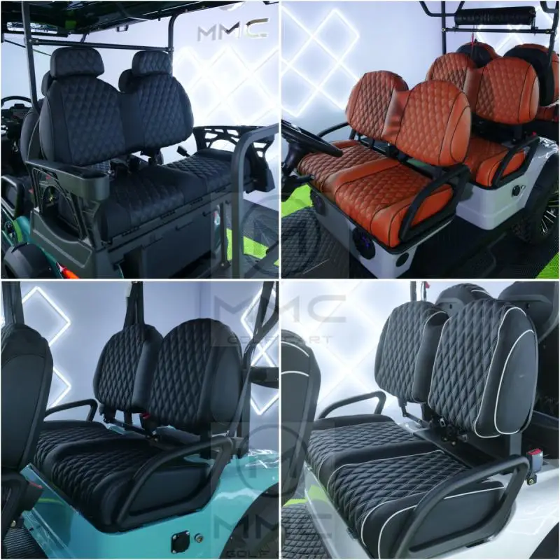 Electric Buggy Car Hunting Utility Trolley Factory Supply High Quality 4 Seater Electric Street Legal Club Golf Carts