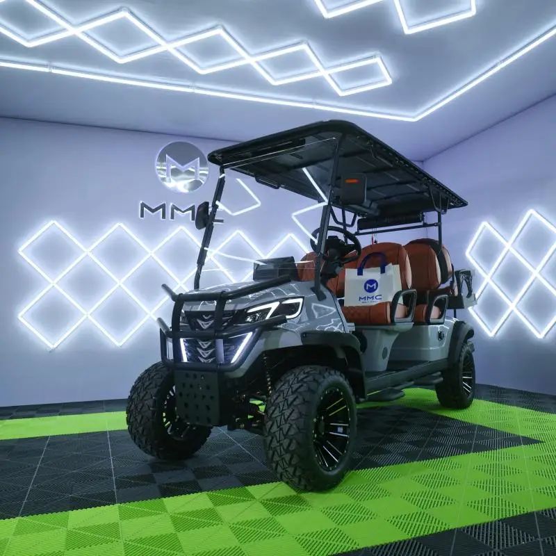 Electric Buggy Car Hunting Utility Trolley Factory Supply High Quality 4 Seater Electric Street Legal Club Golf Carts