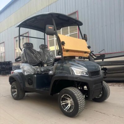 Electric Buggy Car Hunting Utility Trolley Factory Supply High Quality 4 Seater Electric Street Legal Club Golf Carts