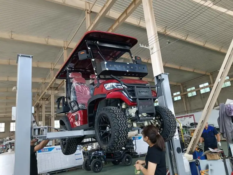 Electric Buggy Car Hunting Utility Trolley Factory Supply High Quality 4 Seater Electric Street Legal Club Golf Carts