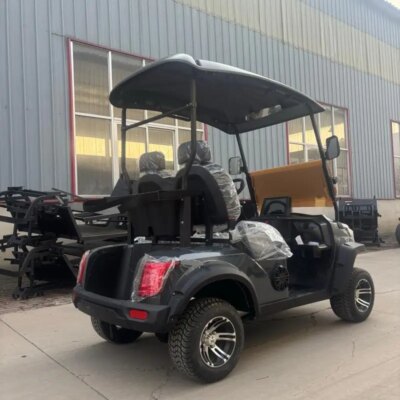 Electric Buggy Car Hunting Utility Trolley Factory Supply High Quality 4 Seater Electric Street Legal Club Golf Carts - Image 4