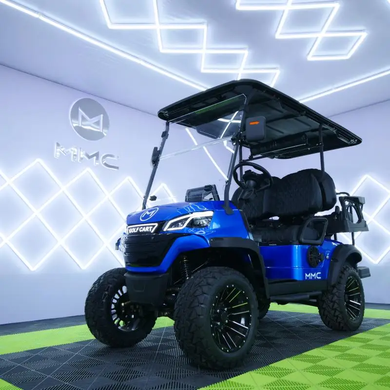 Electric Buggy Car Hunting Utility Trolley Factory Supply High Quality 4 Seater Electric Street Legal Club Golf Carts