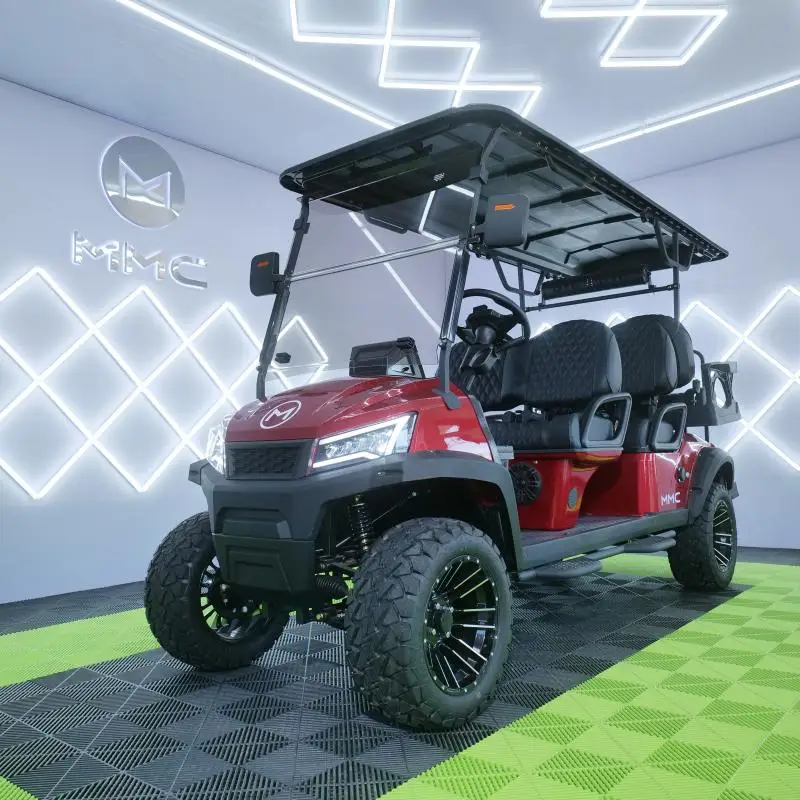 Electric Buggy Car Hunting Utility Trolley Factory Supply High Quality 4 Seater Electric Street Legal Club Golf Carts