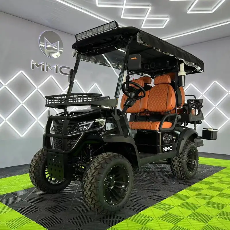 Electric Buggy Car Hunting Utility Trolley Factory Supply High Quality 4 Seater Electric Street Legal Club Golf Carts