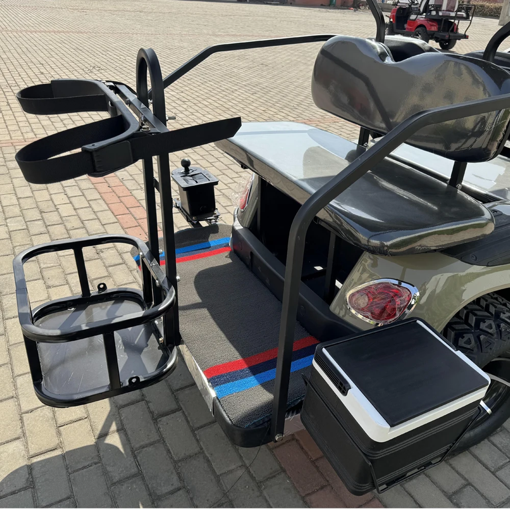 Vintage China Luxury 4 Seat Electric Club Car Golf Carts 4 Seater Utility Vehicle Electric Golf Cart with Factory Direct Price