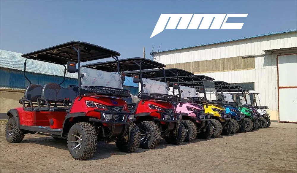 Vintage China Luxury 4 Seat Electric Club Car Golf Carts 4 Seater Utility Vehicle Electric Golf Cart with Factory Direct Price