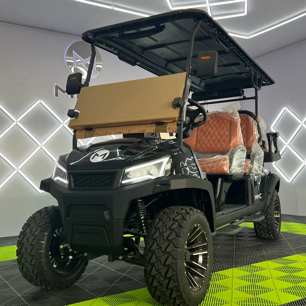 Vintage China Luxury 4 Seat Electric Club Car Golf Carts 4 Seater Utility Vehicle Electric Golf Cart with Factory Direct Price