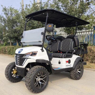 Vintage China Luxury 4 Seat Electric Club Car Golf Carts 4 Seater Utility Vehicle Electric Golf Cart