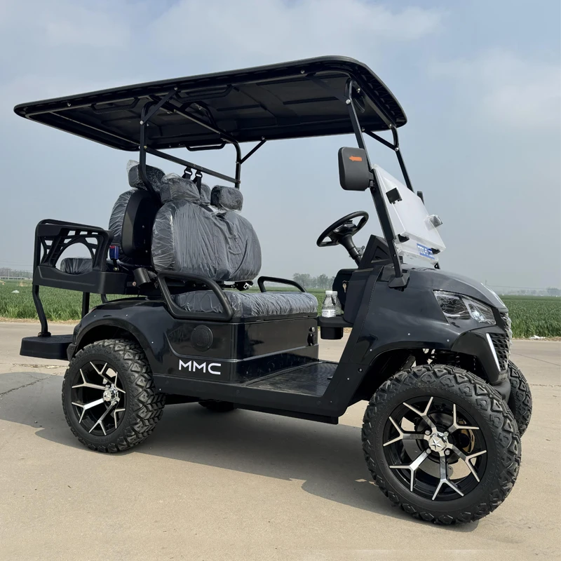 Vintage China Luxury 4 Seat Electric Club Car Golf Carts 4 Seater Utility Vehicle Electric Golf Cart with Factory Direct Price